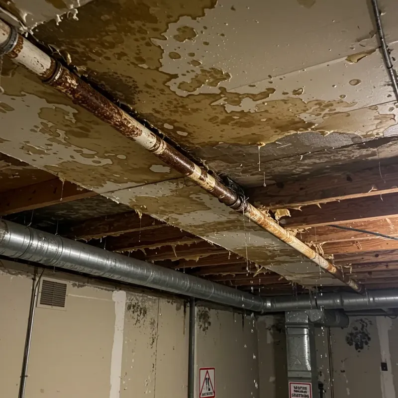 Ceiling Water Damage Repair in McDonald, OH