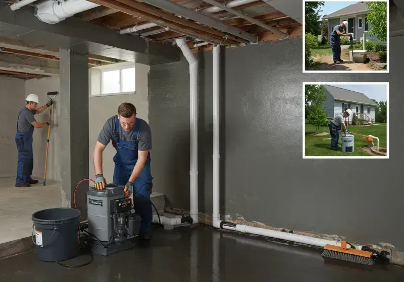 Basement Waterproofing and Flood Prevention process in McDonald, OH